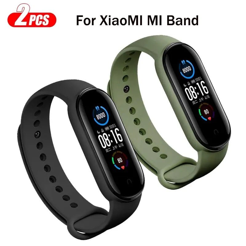 2 قطعة حزام الساعات ل Mi الفرقة 7 6 5 4 3 سوار Xiaomi Mi الفرقة حزام سيليكون الرياضة استبدال معصمه Smartwatch اكسسوارات - منصة بي مارت للتسوق الإلكتروني2 قطعة حزام الساعات ل Mi الفرقة 7 6 5 4 3 سوار Xiaomi Mi الفرقة حزام سيليكون الرياضة استبدال معصمه Smartwatch اكسسوارات