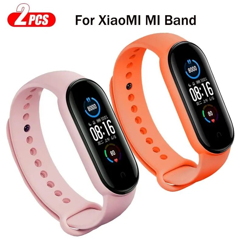 2 قطعة حزام الساعات ل Mi الفرقة 7 6 5 4 3 سوار Xiaomi Mi الفرقة حزام سيليكون الرياضة استبدال معصمه Smartwatch اكسسوارات - منصة بي مارت للتسوق الإلكتروني2 قطعة حزام الساعات ل Mi الفرقة 7 6 5 4 3 سوار Xiaomi Mi الفرقة حزام سيليكون الرياضة استبدال معصمه Smartwatch اكسسوارات
