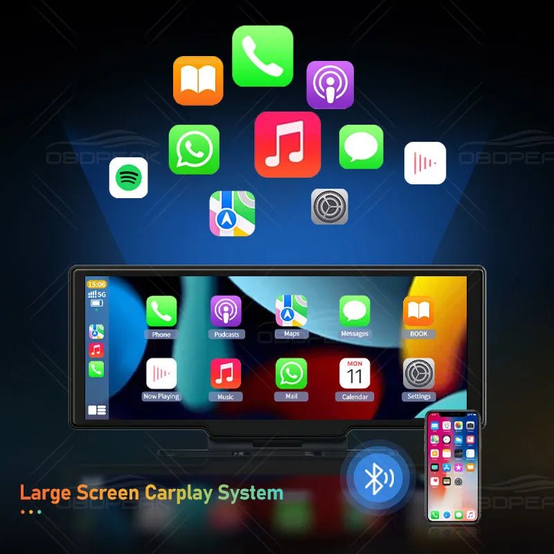 2023 K2 10.26 "داش كام 4K 2160P كاميرا الرؤية الخلفية Carplay & Android Auto GPS Navigation مع التحكم الصوتي جهاز تسجيل فيديو رقمي للسيارات BT FM مراقب - منصة بي مارت للتسوق الإلكتروني2023 K2 10.26 "داش كام 4K 2160P كاميرا الرؤية الخلفية Carplay & Android Auto GPS Navigation مع التحكم الصوتي جهاز تسجيل فيديو رقمي للسيارات BT FM مراقب