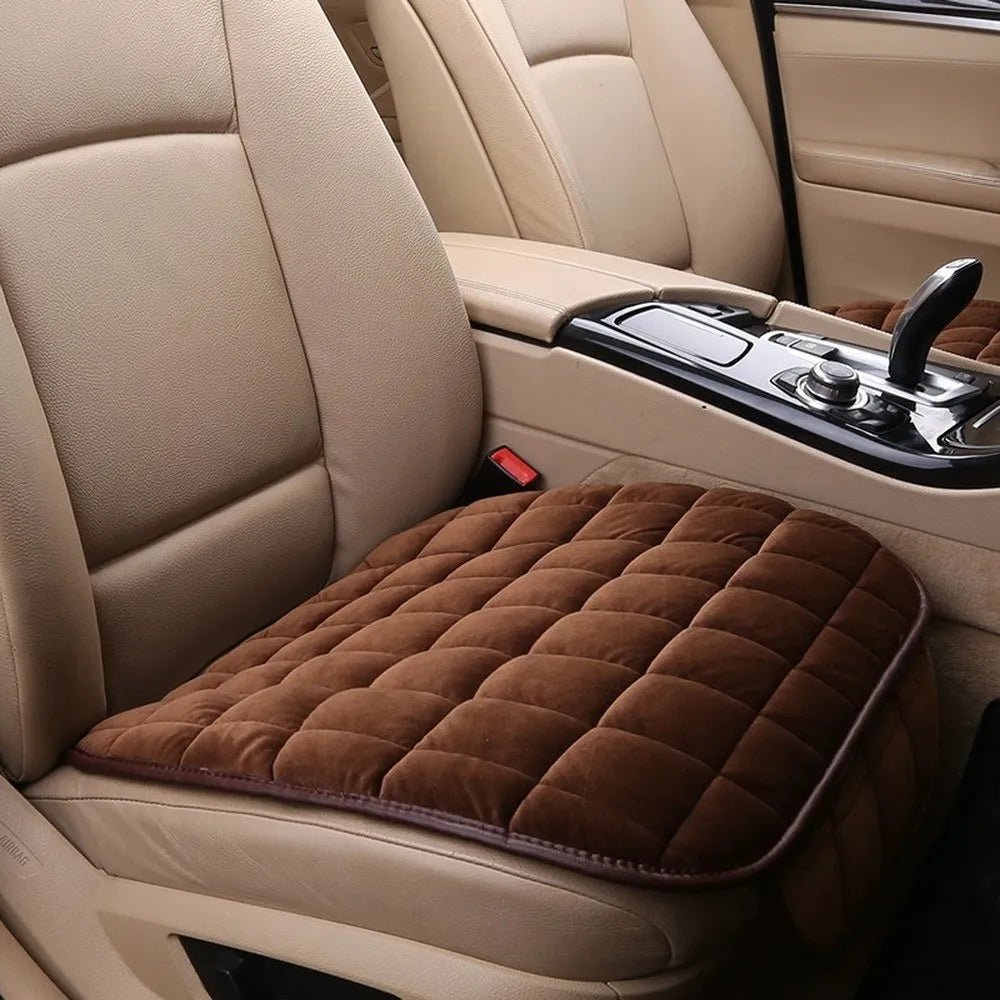Car Seat Cover Winter Warm Seat Cushion Anti Slip Universal Front Chair Seat Breathable Pad for Vehicle Auto Car Seat Protector - منصة بي مارت للتسوق الإلكترونيCar Seat Cover Winter Warm Seat Cushion Anti Slip Universal Front Chair Seat Breathable Pad for Vehicle Auto Car Seat Protector