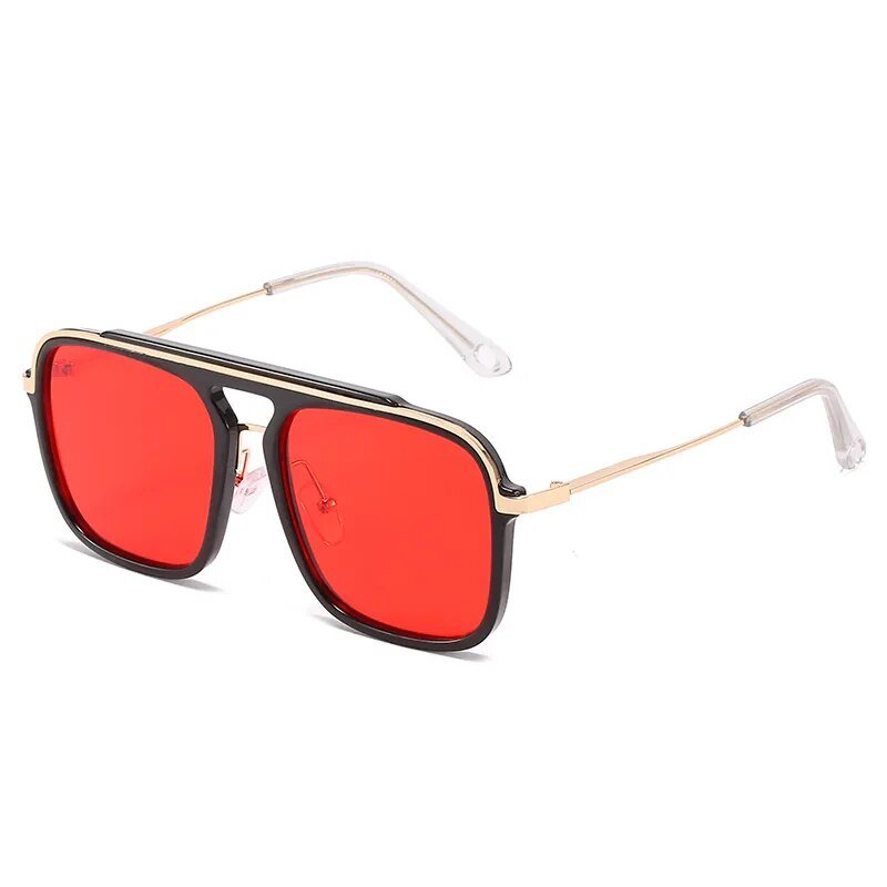 CRIXALIS Vintage Sunglasses For Men Retro Anti Glare Driving Sun Glasses Male Fashion Square Shades UV400 zonnebril heren - منصة بي مارت للتسوق الإلكترونيCRIXALIS Vintage Sunglasses For Men Retro Anti Glare Driving Sun Glasses Male Fashion Square Shades UV400 zonnebril heren