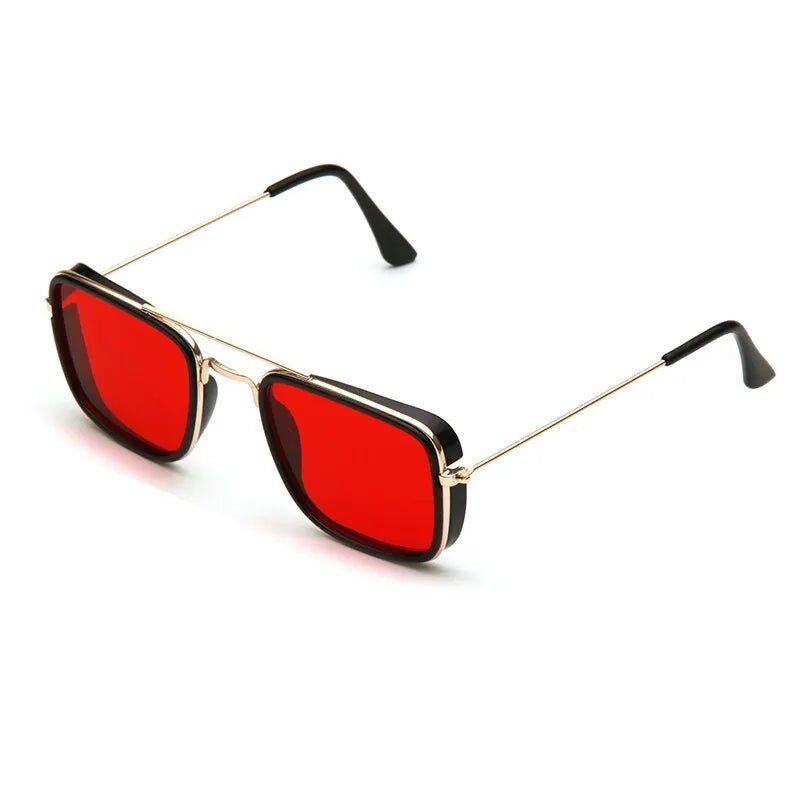 Fashion Sunglasses European and American Metal Small Square Frame Korean Version Glasses Retro Square Sunglasses UV Protection - منصة بي مارت للتسوق الإلكترونيFashion Sunglasses European and American Metal Small Square Frame Korean Version Glasses Retro Square Sunglasses UV Protection