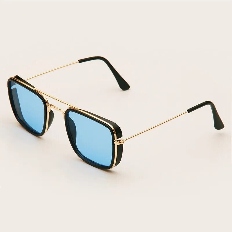 Fashion Sunglasses European and American Metal Small Square Frame Korean Version Glasses Retro Square Sunglasses UV Protection - منصة بي مارت للتسوق الإلكترونيFashion Sunglasses European and American Metal Small Square Frame Korean Version Glasses Retro Square Sunglasses UV Protection