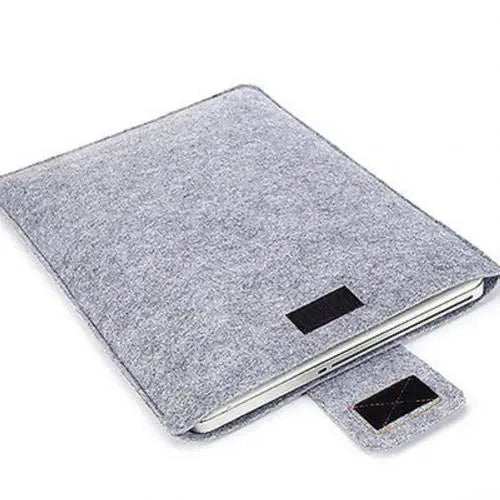 Felt Sleeve Slim Tablet Case Cover Bag for MacBooks Air Pro 11 13 15 Inch Solid Color Tablet Storage Bag - منصة بي مارت للتسوق الإلكترونيFelt Sleeve Slim Tablet Case Cover Bag for MacBooks Air Pro 11 13 15 Inch Solid Color Tablet Storage Bag