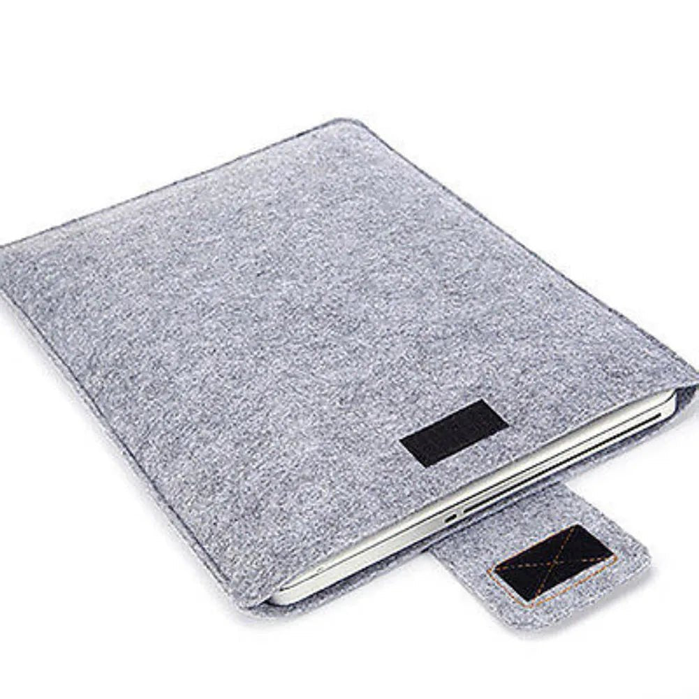 Felt Sleeve Slim Tablet Case Cover Bag for MacBooks Air Pro 11 13 15 Inch Solid Color Tablet Storage Bag - منصة بي مارت للتسوق الإلكترونيFelt Sleeve Slim Tablet Case Cover Bag for MacBooks Air Pro 11 13 15 Inch Solid Color Tablet Storage Bag