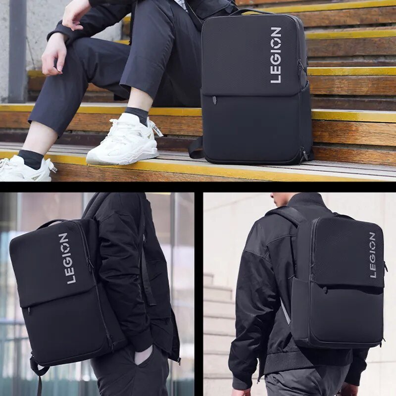 Lenovo Multifunctional Backpack P3 16 Inch Men Women High Capacity and Quality Laptop Multiple Pockets Bag For Outdoor Tourism - منصة بي مارت للتسوق الإلكترونيLenovo Multifunctional Backpack P3 16 Inch Men Women High Capacity and Quality Laptop Multiple Pockets Bag For Outdoor Tourism