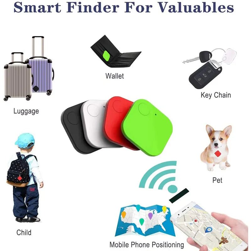 Mini Tracking Device Tracking Air Tag Key Child Finder Pet Tracker Location Smart Bluetooth Tracker Car Pet Vehicle lost tracker - منصة بي مارت للتسوق الإلكترونيMini Tracking Device Tracking Air Tag Key Child Finder Pet Tracker Location Smart Bluetooth Tracker Car Pet Vehicle lost tracker